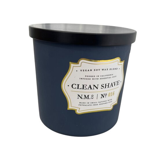Leoben Company Vegan Soy Wax Clean Shave No 016 Scented Candle 3 Wick 24 Oz NEW - Picture 2 of 6